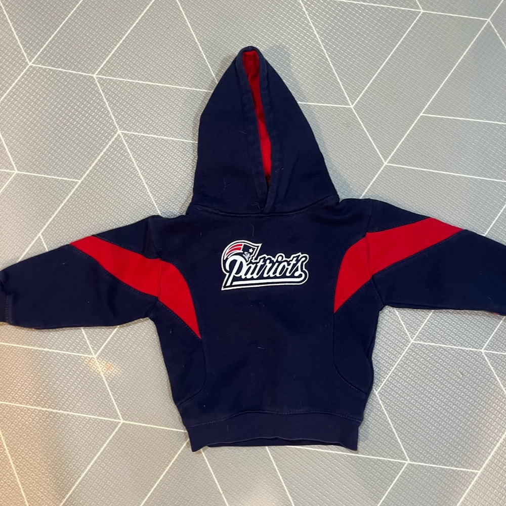 Patriots hoodie sweatshirt 2/3T